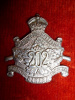 202nd Battalion (Edmonton Sportsmen) Silver Plated Collar Badge    